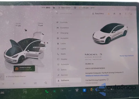 2022 Tesla Model 3 Long Range Dual Motor All-Wheel Drive из США, поврежденный, VIN 5YJ3E1EB4NF183832